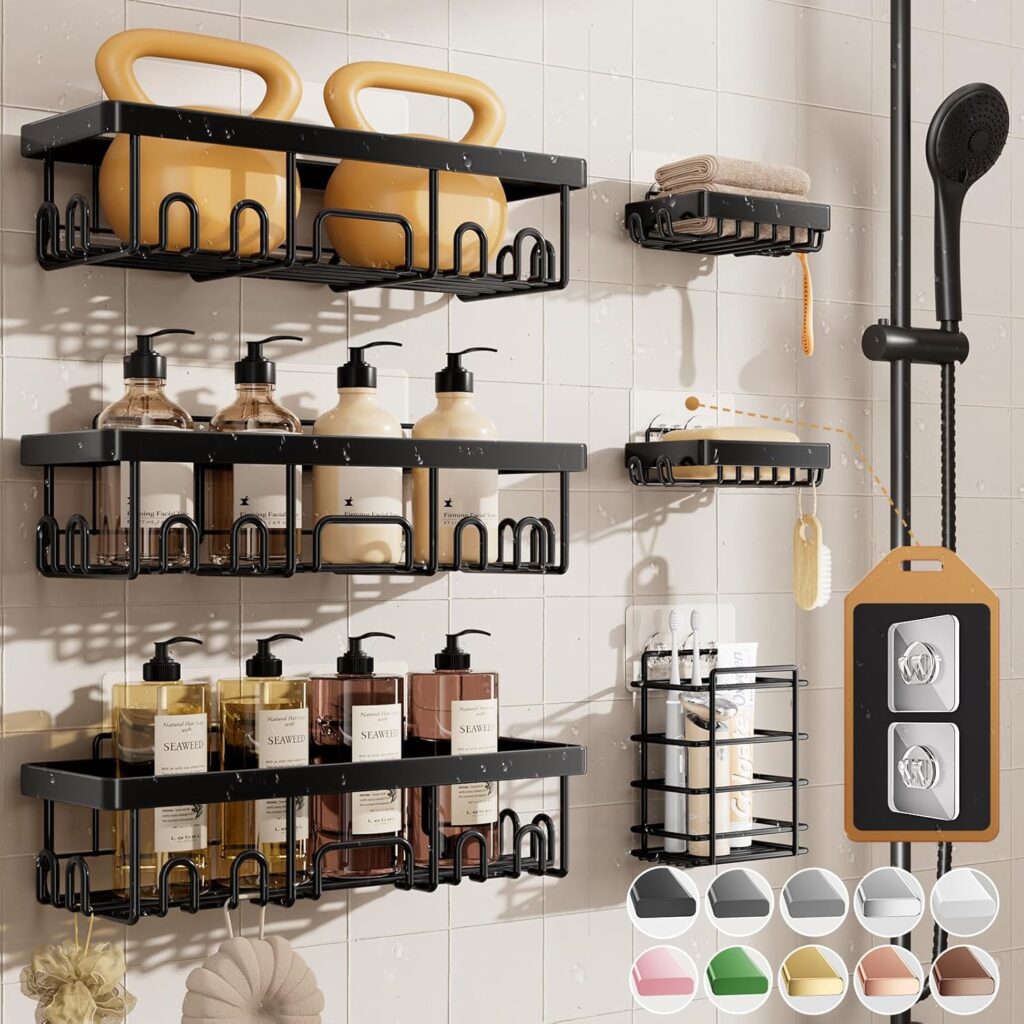 Shower caddy organization