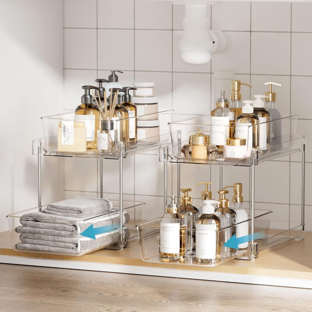 under sink organization