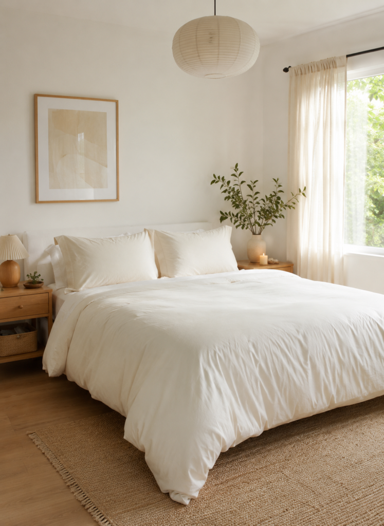 avocado brand white organic bedding