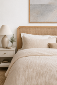 quince brand organic linen bedding
