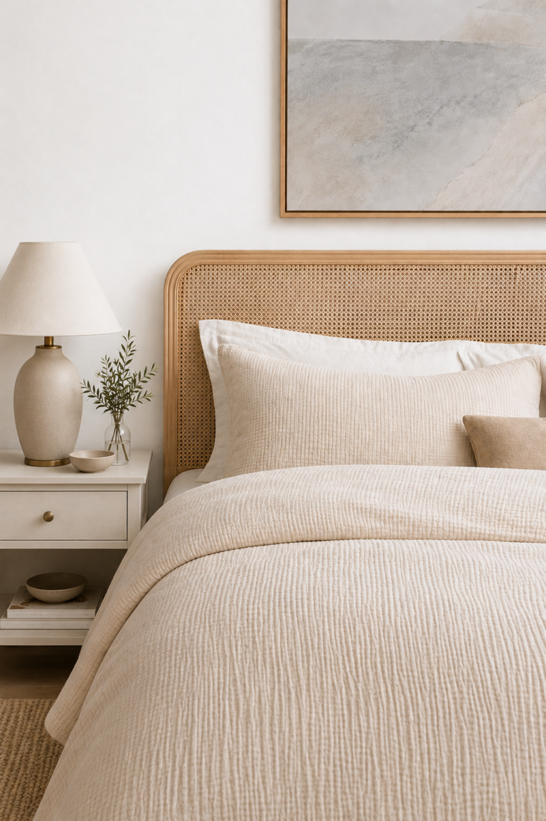 quince brand organic linen bedding