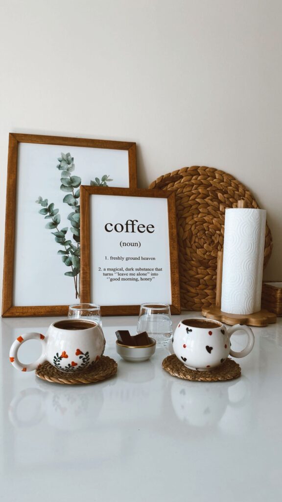 decor coffee bar for kitchen counter