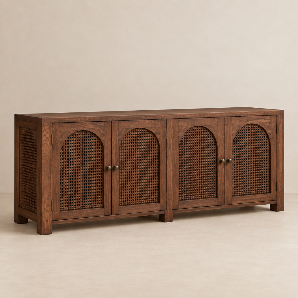 solid wood buffet